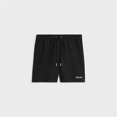 CELINE SWIM SHORTS IN NYLON 